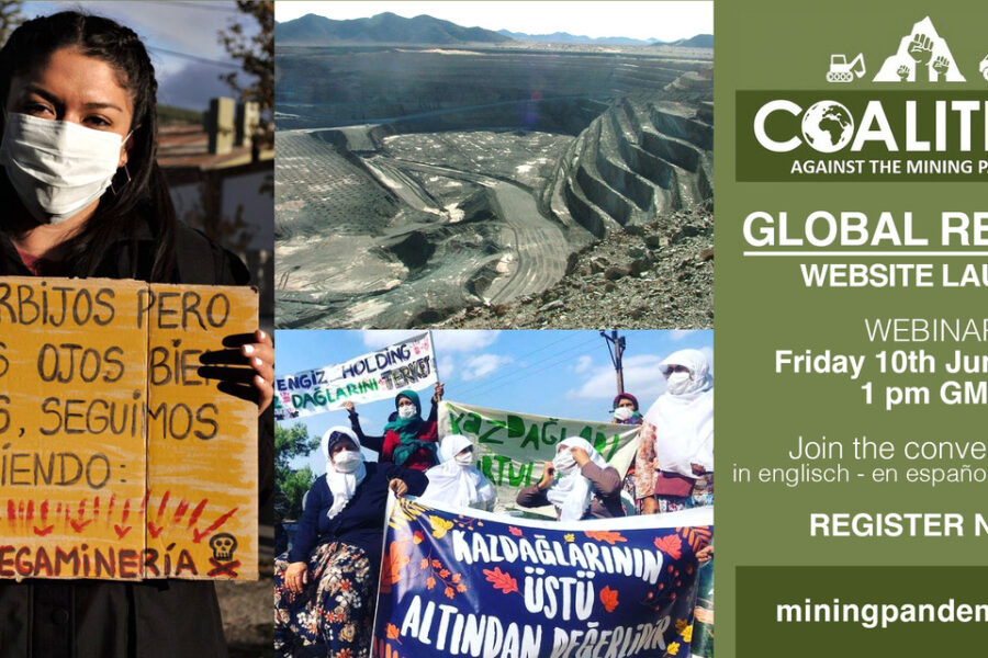 Coalition Against the Mining Pandemic Report and Website Launch